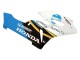 Lojas Carenagens Moto Honda CBR1000RR 2004-2005 - Branco Azul Claro Amarelo Preto Konica Minolta