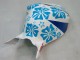 Lojas Carenagens Moto Honda CBR1000RR 2004-2005 - Branco Azul Neve Nastro Azzurro 46