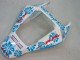 Lojas Carenagens Moto Honda CBR1000RR 2004-2005 - Branco Azul Neve Nastro Azzurro 46
