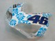 Lojas Carenagens Moto Honda CBR1000RR 2004-2005 - Branco Azul Neve Nastro Azzurro 46