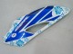 Lojas Carenagens Moto Honda CBR1000RR 2004-2005 - Branco Azul Neve Nastro Azzurro 46