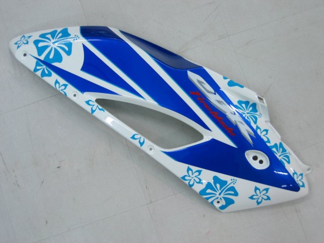 Lojas Carenagens Moto Honda CBR1000RR 2004-2005 - Branco Azul Neve Nastro Azzurro 46