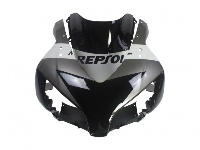 Lojas Kits Carenagem Moto Honda CBR1000RR 2004-2005 - Prata Branco Preto Brilhante Repsol