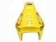 Lojas Carenagens Moto Honda CBR1000RR 2004-2005 - Amarelo Laranja Preto Brilhante Repsol Rossi 46
