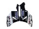 Lojas Carenagens Moto Honda CBR1000RR 2004-2005 - Preto Brilhante Branco West