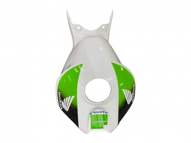 Lojas Carenagens Moto Honda CBR1000RR 2004-2005 - Branco Verde Preto Brilhante Hannspree 52