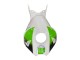 Lojas Carenagens Moto Honda CBR1000RR 2004-2005 - Branco Verde Preto Brilhante Hannspree 52