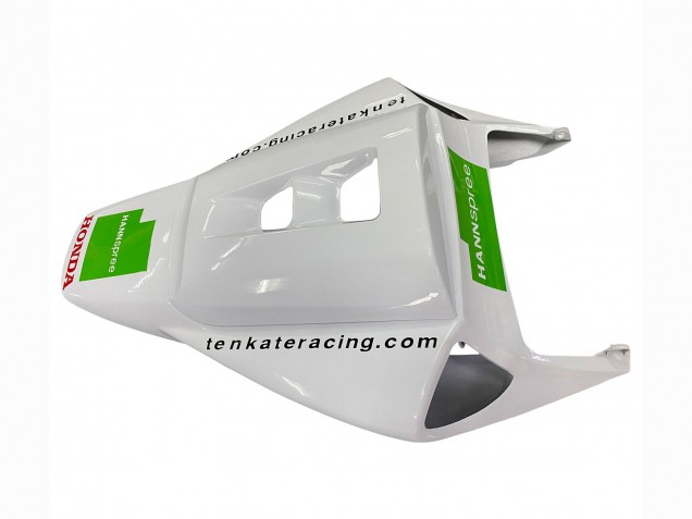Lojas Carenagens Moto Honda CBR1000RR 2004-2005 - Branco Verde Preto Brilhante Hannspree 52