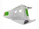 Lojas Carenagens Moto Honda CBR1000RR 2004-2005 - Branco Verde Preto Brilhante Hannspree 52