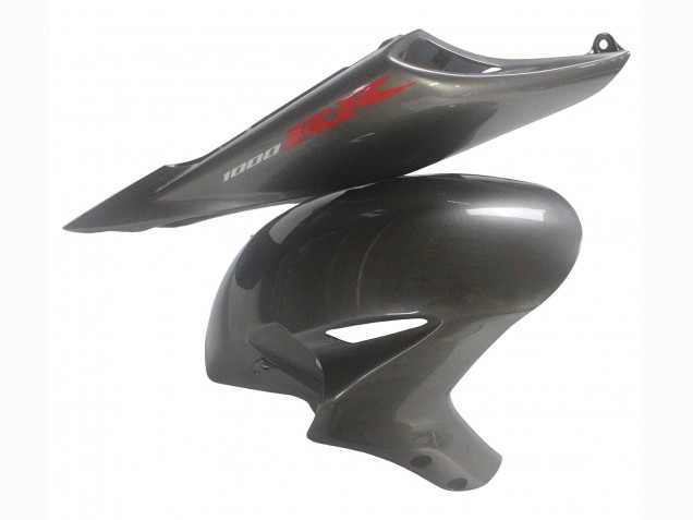 Lojas Carenagens Moto Honda CBR1000RR 2004-2005 - Cinzento Brilhante Preto Brilhante