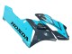 Lojas Carenagens Moto Honda CBR1000RR 2004-2005 - Azul Claro Preto Brilhante