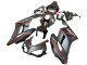 Lojas Carenagens Moto Honda CBR1000RR 2004-2005 - Preto Brilhante Cinzento Brilhante Vermelho Listra