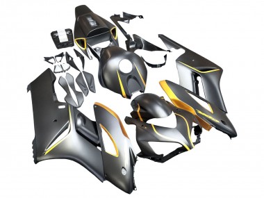 Lojas Carenagens Moto Honda CBR1000RR 2004-2005 - Cinzento Fosco Ouro