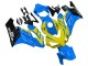 Lojas Carenagens Moto Honda CBR1000RR 2004-2005 - Azul Amarelo Preto Brilhante