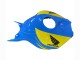 Lojas Carenagens Moto Honda CBR1000RR 2004-2005 - Azul Amarelo Preto Brilhante