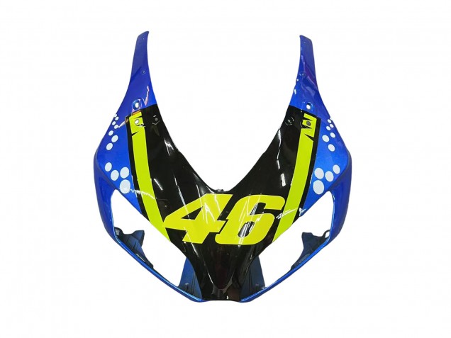 Lojas Carenagens Moto Honda CBR1000RR 2006-2007 - Azul Verde Fluorescente Preto Brilhante Tubarão 46
