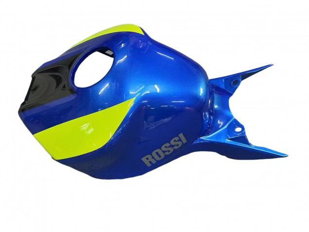 Lojas Carenagens Moto Honda CBR1000RR 2006-2007 - Azul Verde Fluorescente Preto Brilhante Tubarão 46