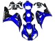 Lojas Carenagens Moto Honda CBR1000RR 2006-2007 - Azul Preto Brilhante