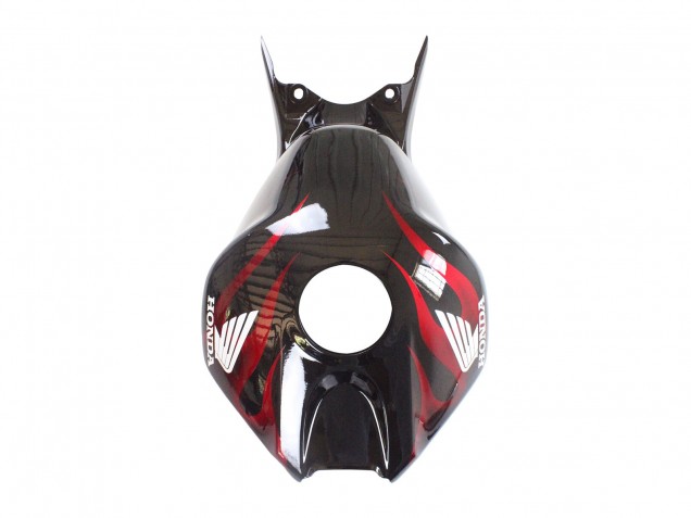 Lojas Carenagem Moto Honda CBR1000RR 2006-2007 - Preto Brilhante Vermelho Chama