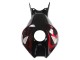 Lojas Carenagens Moto Honda CBR1000RR 2006-2007 - Preto Brilhante Amarelo Vermelho Chama