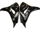 Lojas Carenagens Moto Honda CBR1000RR 2006-2007 - Preto Brilhante Preto Fosco