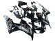 Lojas Carenagens Moto Honda CBR1000RR 2006-2007 - Preto Brilhante Ouro SevenStars
