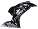 Lojas Carenagens Moto Honda CBR1000RR 2006-2007 - Preto Brilhante Ouro SevenStars