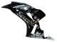 Lojas Carenagens Moto Honda CBR1000RR 2006-2007 - Preto Brilhante Ouro SevenStars
