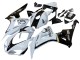Lojas Carenagens Moto Honda CBR1000RR 2006-2007 - Branco Preto Brilhante Pramac
