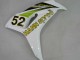 Lojas Carenagens Moto Honda CBR1000RR 2006-2007 - Branco Verde Preto Brilhante Hannspree 52