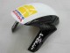 Lojas Carenagens Moto Honda CBR1000RR 2006-2007 - Branco Verde Preto Brilhante Hannspree 52