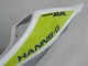 Lojas Carenagens Moto Honda CBR1000RR 2006-2007 - Branco Verde Preto Brilhante Hannspree 52