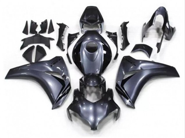 Lojas Kits Carenagem Moto Honda CBR1000RR 2008-2011 - Cinzento Preto Brilhante