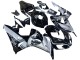 Lojas Carenagens Moto Honda CBR1000RR 2006-2007 - Prata Preto Brilhante Red Bull
