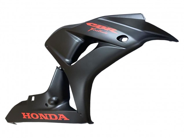 Lojas Carenagens Moto Honda CBR1000RR 2006-2007 - Preto Fosco Vermelho Decalques
