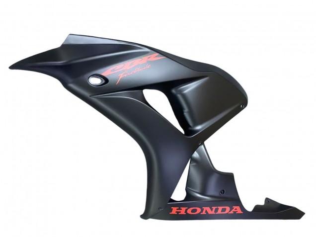 Lojas Carenagens Moto Honda CBR1000RR 2006-2007 - Preto Fosco Vermelho Decalques