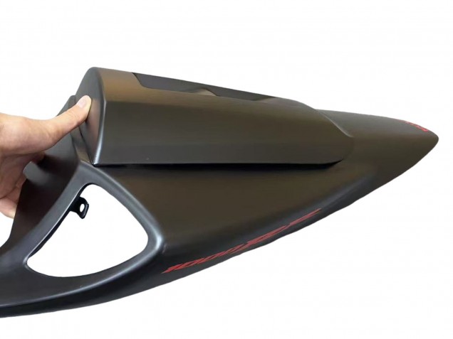 Lojas Carenagens Moto Honda CBR1000RR 2006-2007 - Preto Fosco Vermelho Decalques