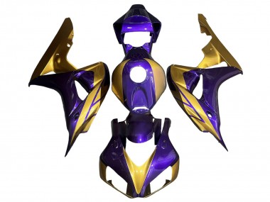 Lojas Carenagens Moto Honda CBR1000RR 2006-2007 - Ouro Roxo