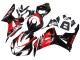 Lojas Carenagens Moto Honda CBR1000RR 2006-2007 - Vermelho Preto Brilhante