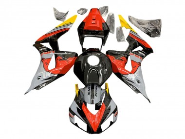 Lojas Carenagens Moto Honda CBR1000RR 2006-2007 - Nardo Cinzento Vermelho Amarelo Preto Brilhante Red Bull Repsol HRC