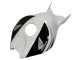 Lojas Kits Carenagem Moto Honda CBR1000RR 2006-2007 - Branco Preto Brilhante