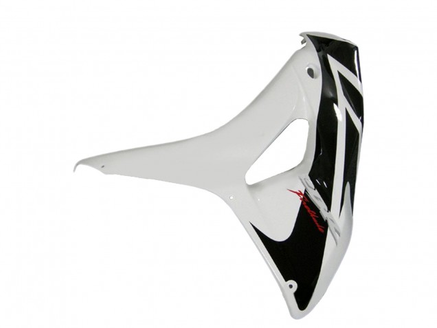 Lojas Kits Carenagem Moto Honda CBR1000RR 2006-2007 - Branco Preto Brilhante