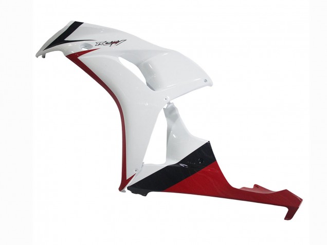 Lojas Kits Carenagem Moto Honda CBR1000RR 2006-2007 - Branco Vermelho Preto Brilhante