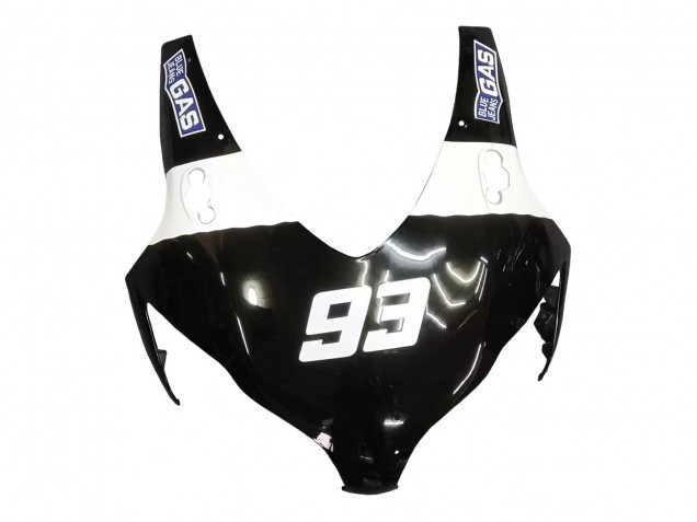 Lojas Carenagens Moto Honda CBR1000RR 2008-2011 - Preto Brilhante Branco Repsol 93