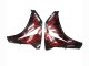 Lojas Carenagem Moto Honda CBR1000RR 2008-2011 - Preto Brilhante Vermelho Chama