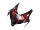Lojas Carenagem Moto Honda CBR1000RR 2008-2011 - Preto Brilhante Vermelho Chama