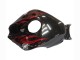 Lojas Carenagem Moto Honda CBR1000RR 2008-2011 - Preto Brilhante Vermelho Chama