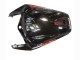 Lojas Carenagem Moto Honda CBR1000RR 2008-2011 - Preto Brilhante Vermelho Chama