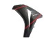 Lojas Carenagens Moto Honda CBR1000RR 2008-2011 - Preto Fibra de Carbono Vermelho