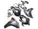 Lojas Carenagens Moto Honda CBR1000RR 2008-2011 - Preto Fosco Vermelho Fireblade